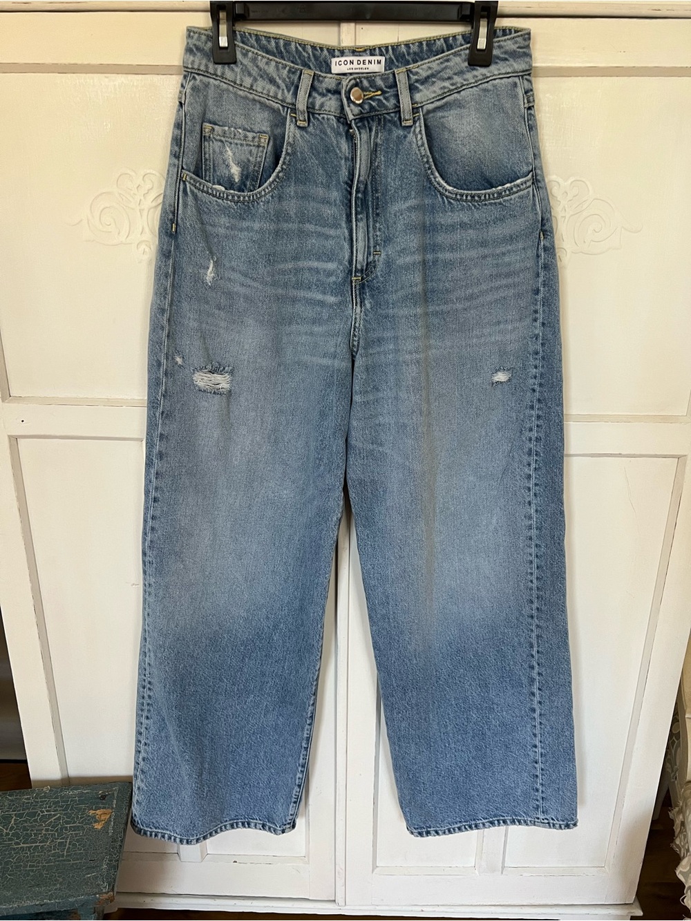 Icon Denim Poppy High Rise Wide Leg Jeans 
Women’s 30/10
